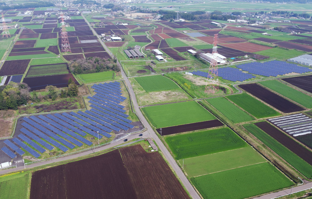合志農業活力プロジェクト太陽光発電所
