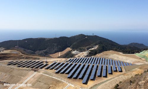 静岡県西伊豆町の珪（けい）石採掘跡地に TeRaS西伊豆（太陽光発電所）が完工