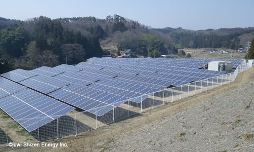 juwi自然電力福島棚倉太陽光発電所が完工