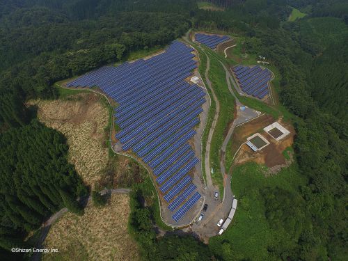 大分県竹田市に「竹田希望ヶ丘太陽光発電所」が完工