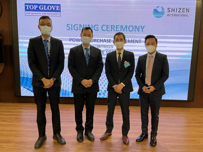 Top Glove Corporation BhdとShizen Malaysia Sdn Bhdがマレーシアの太陽光発電所にて2件目のコーポレートPPAを締結