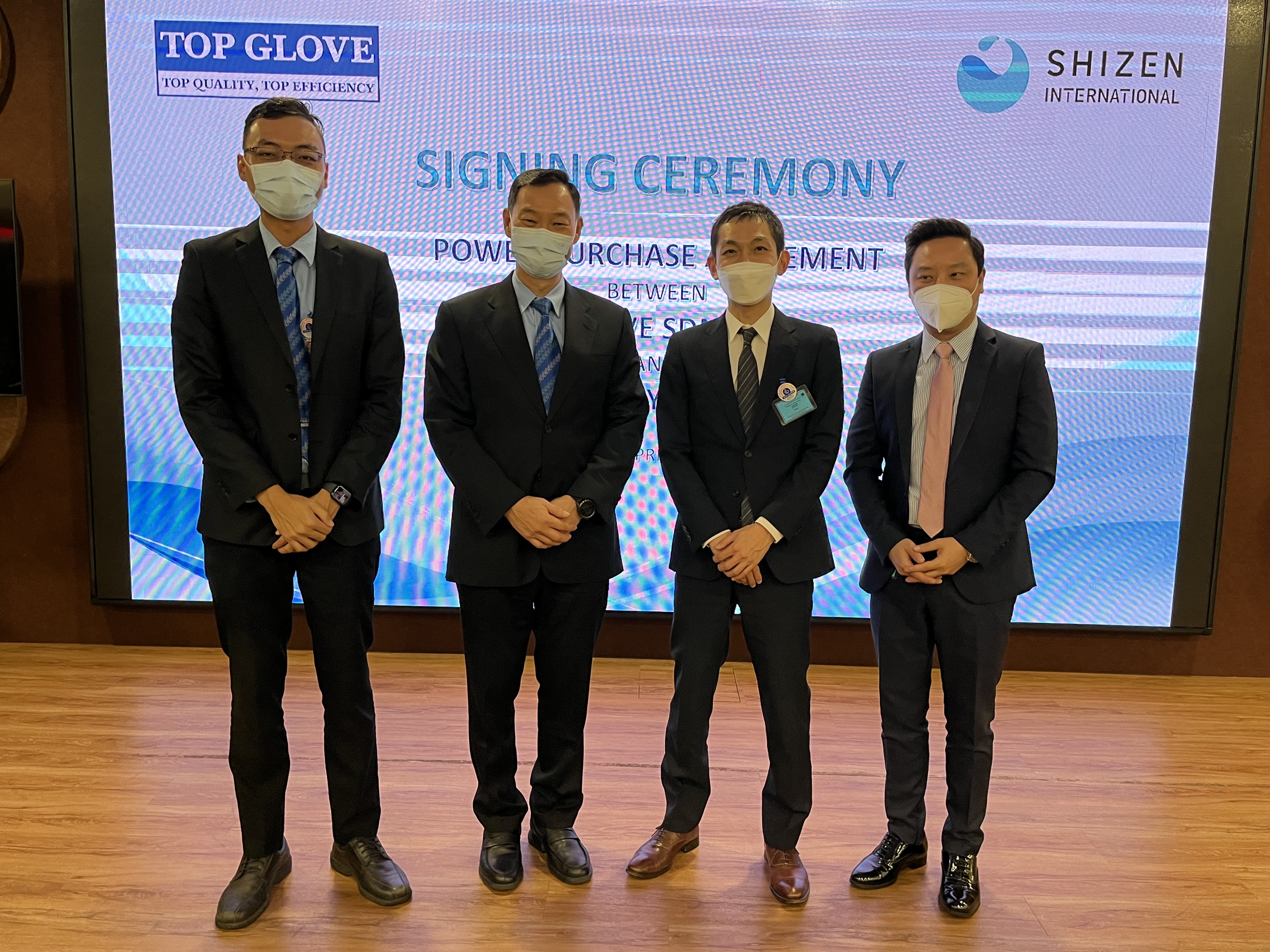 Top Glove Corporation Bhd and Shizen Malaysia Sdn Bhd execute a second Corporate PPA for solar rooftop in Malaysia