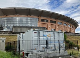 Shizen Energy together with JFE Engineering & Smart Energy Kumamoto Install Large-scale Storage Batteries Totaling 4MWh at Aqua Dome Kumamoto & Hitsuyukan Senior High School in Kumamoto